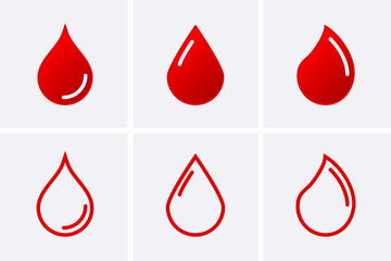 Blood driop Icon - 296711758