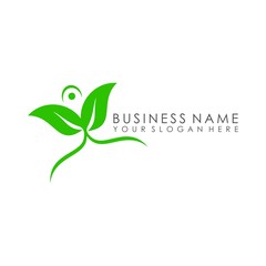 Creative Nature logo, Creative, Agriculture, Health logo vector
