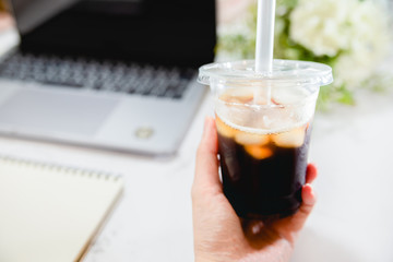 コーヒー、アイスコーヒー、コンビニコーヒー