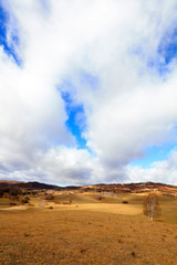 sights of the Ulan prairie in Inner Mongolia, China