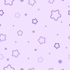 seamless pattern with stars