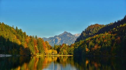 lake in mountains