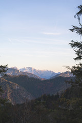 Fototapeta na wymiar Mountaintrip in the Alps