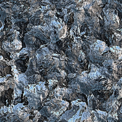 3d effect - abstract fractal stone pattern