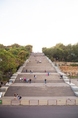 View of the Potemkin steps in Odessa