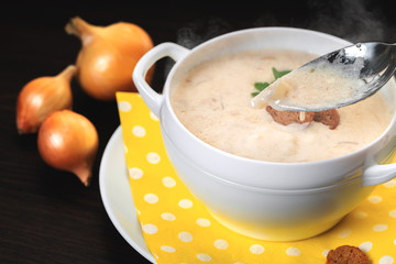 onion cream soup