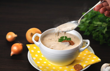 onion cream soup