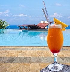 cocktail on the beach 