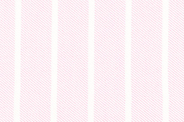 Linen fabric. White thin vertical stripes on a light pink background. Strips from one to two threads thick. Dress close-up. Expensive women's suit. High resolution