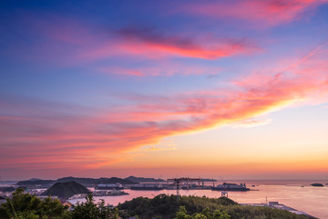 長崎の夕陽