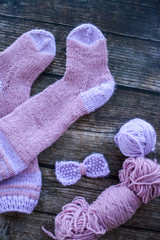 Warm and soft girl socks, winter fashion, made of wool