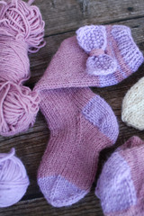 Warm and soft girl socks, winter fashion, made of wool