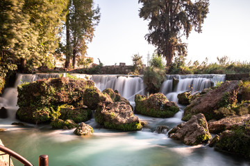 Long exposure waterfall photo of "Tarsus Waterfalls" the waterfall known as "Tarsus Selalesi" in Turkish language