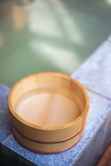 日本の温泉　和風イメージ