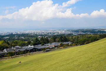 Fototapeta na wymiar 奈良県　若草山