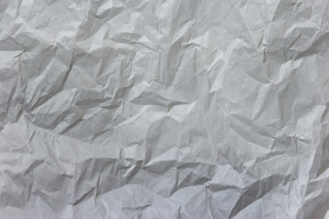 Crumpled gray paper textured