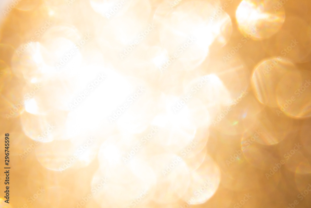 Wall mural abstract bokeh background with space for text