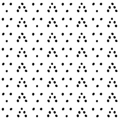 Seamless dots pattern. Seamless ethnic pattern. Fabric, textile, print. Handmade folk motive. Polka dot pattern. Russia ethnic vector background.