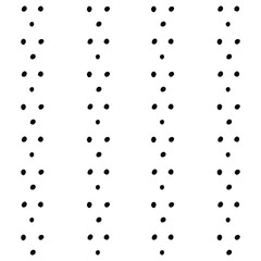 Seamless dots pattern. Seamless ethnic pattern. Fabric, textile, print. Handmade folk motive. Polka dot pattern. Russia ethnic vector background.