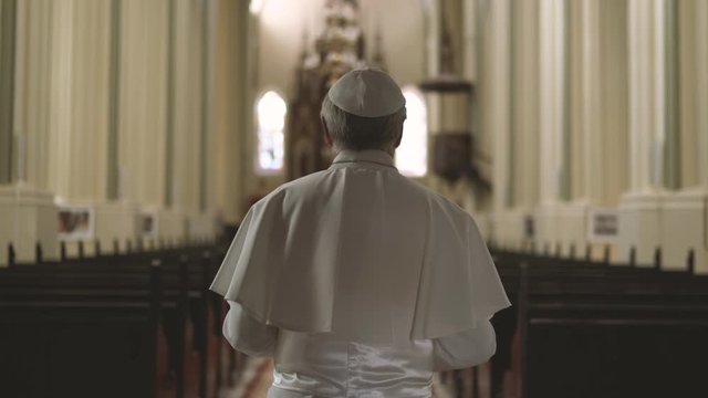 Pope in the Vatican. Follow the pope