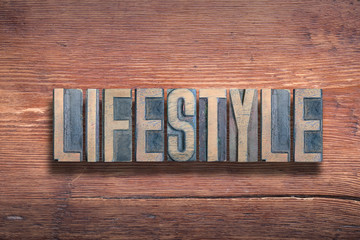 lifestyle letters wood
