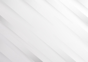 Fototapeta premium Abstract grey and white tech geometric corporate design background eps 10.Vector illustration