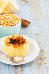 Brazilian sweet  dessert curau