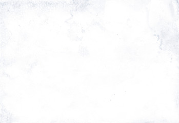 Blanc de Blanc. Watercolor background with light splashes for artistic banner, template postcard design. Abstract water in trendy minimal style with tender ombre painting. Watercolour vintage texture