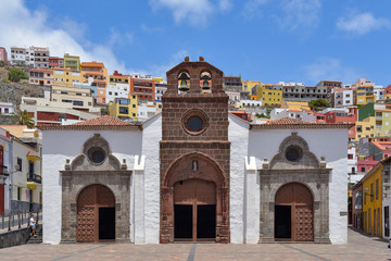 Fototapeta premium Kościół Wniebowzięcia NMP w San Sebastian / La Gomera