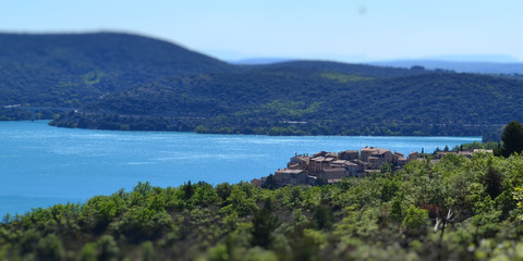 Fototapeta na wymiar Lac de Sainte Croix