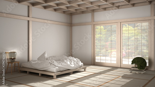 Zen Japanese Bedroom Design
