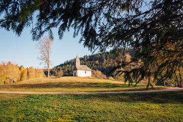 petite chapelle église de Xonrupt-Longemer à Gérardmer dans les Vosges