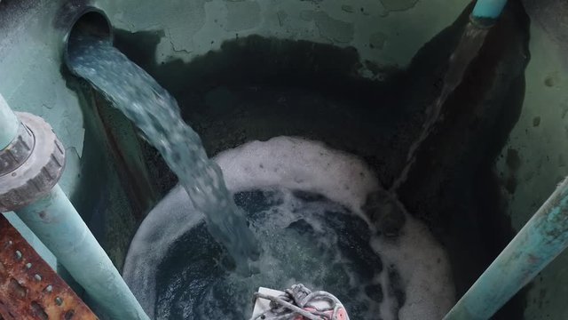 Industrial waste water treatment system