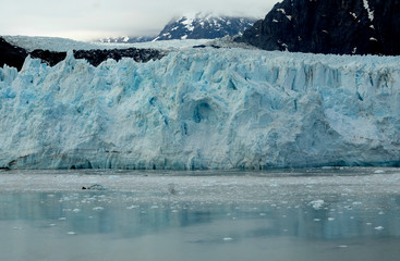 Front of the glacier at Glacier Bay National Park, Alaska