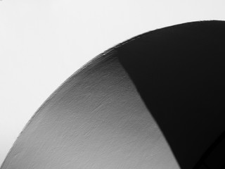 shadow on white wall background
