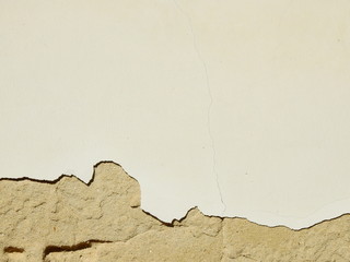 old wall with crack texture background