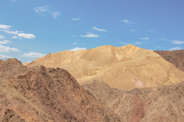 desert sand stone mountains dry landscape view 
