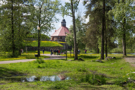 Korela fortress in Priozersk. Kexholm fortress.