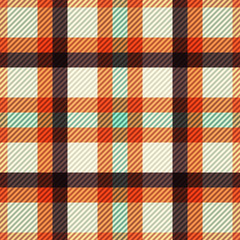 Tartan fabric texture