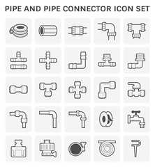 pipe connector icon