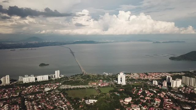 Aerial view SungaI Dua, USM, Gelugor.