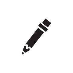 pencil icon vector trendy style