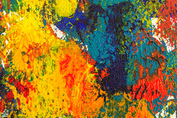 Detail of the Painting as a Background