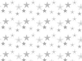 Repeating star shape vector pattern