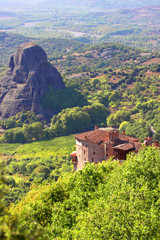 Obraz premium village in mountains