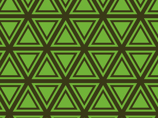 Repeating triangles shape vector pattern