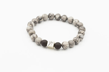  Men's women's bracelets made of natural stone