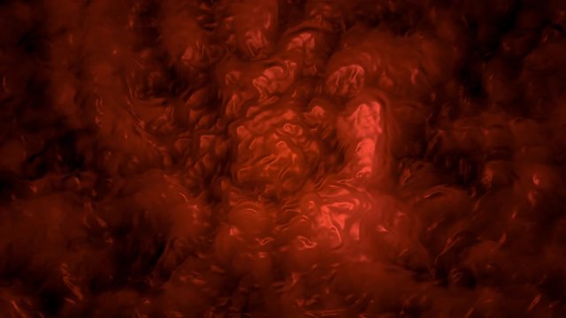 Halloween seamless looping orange background.