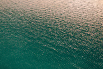 Greece, Zakynthos,Panoramic view,Perfect sand beach and turquoise water
