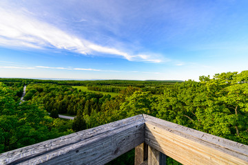 Fototapeta premium lookout tower view